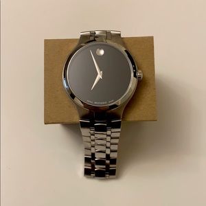 Movado Stainless Steel Wristwatch